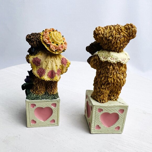 Bainbridge Bears "Mom is Love" Sarah Polly Ben Carlton Cards Vintage Figurines - Picture 4 of 10